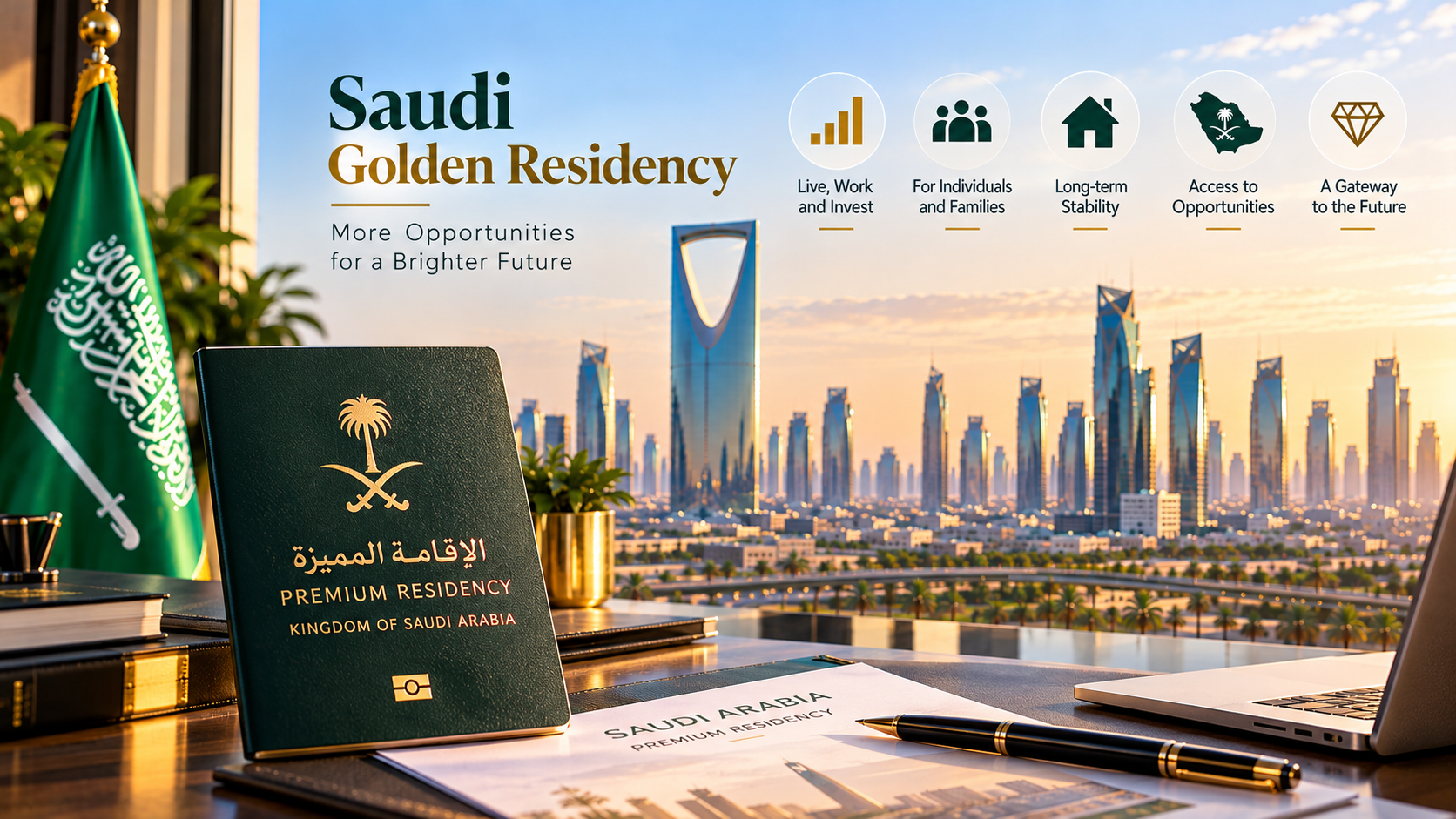 Saudi Golden Residency: What the Term Means in Practice